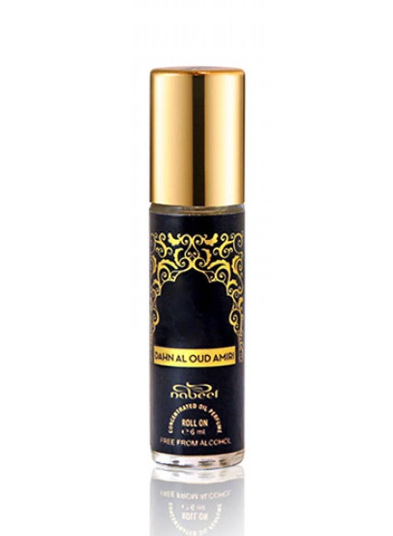 Nabeel Dahn Al Oud Amiri Alcohol-Free Roll On Oil Perfume 6 ML - Image 4